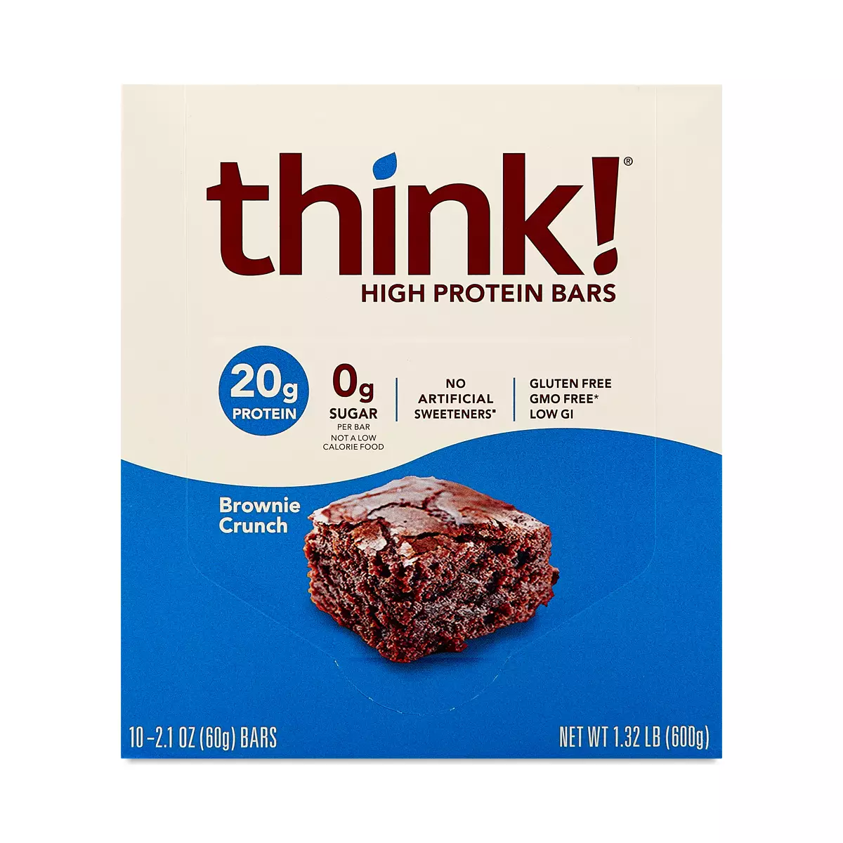 High Protein Bars, Brownie Crunch
