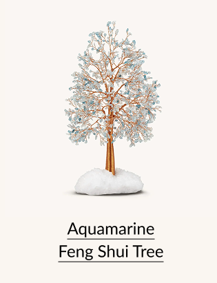 Aquamarine Feng Shui Tree