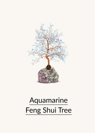 Aquamarine Feng Shui Tree