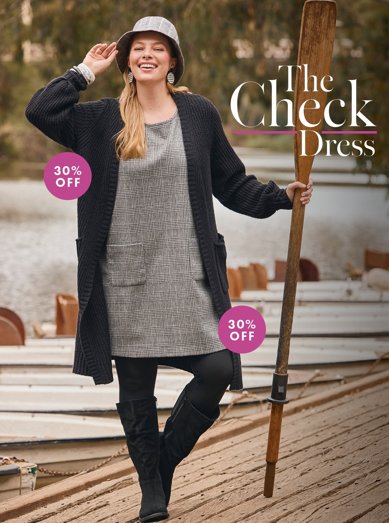 The Check Dress