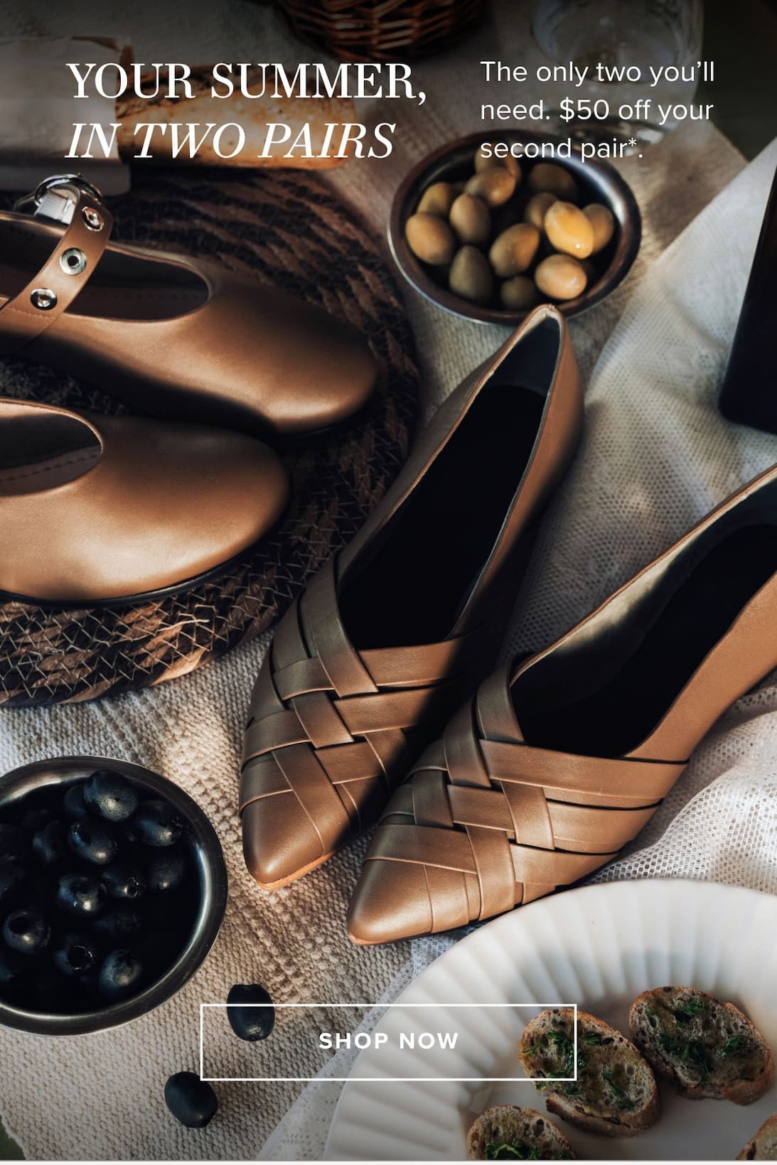 Your Summer in Two Pairs-Shop Now