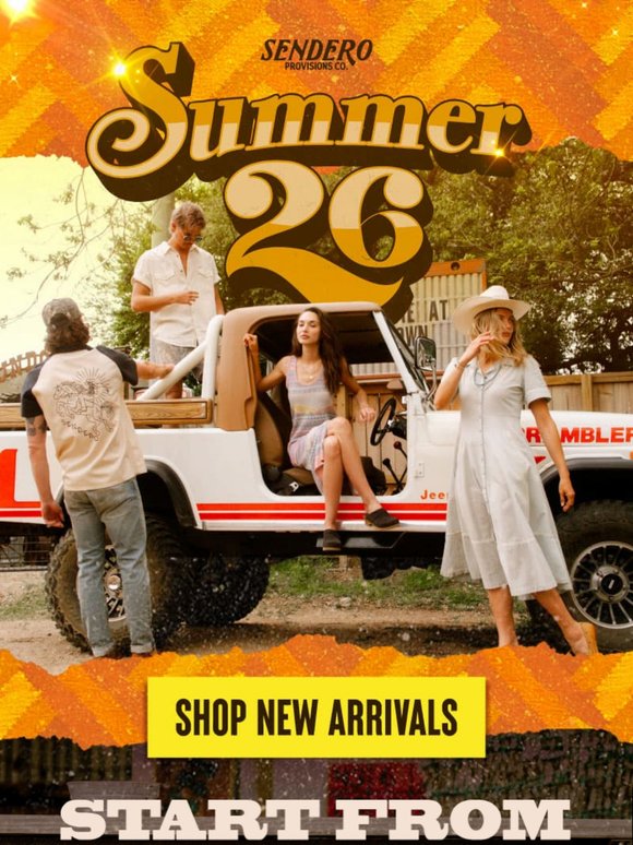 All New Goods. Just for Summer.