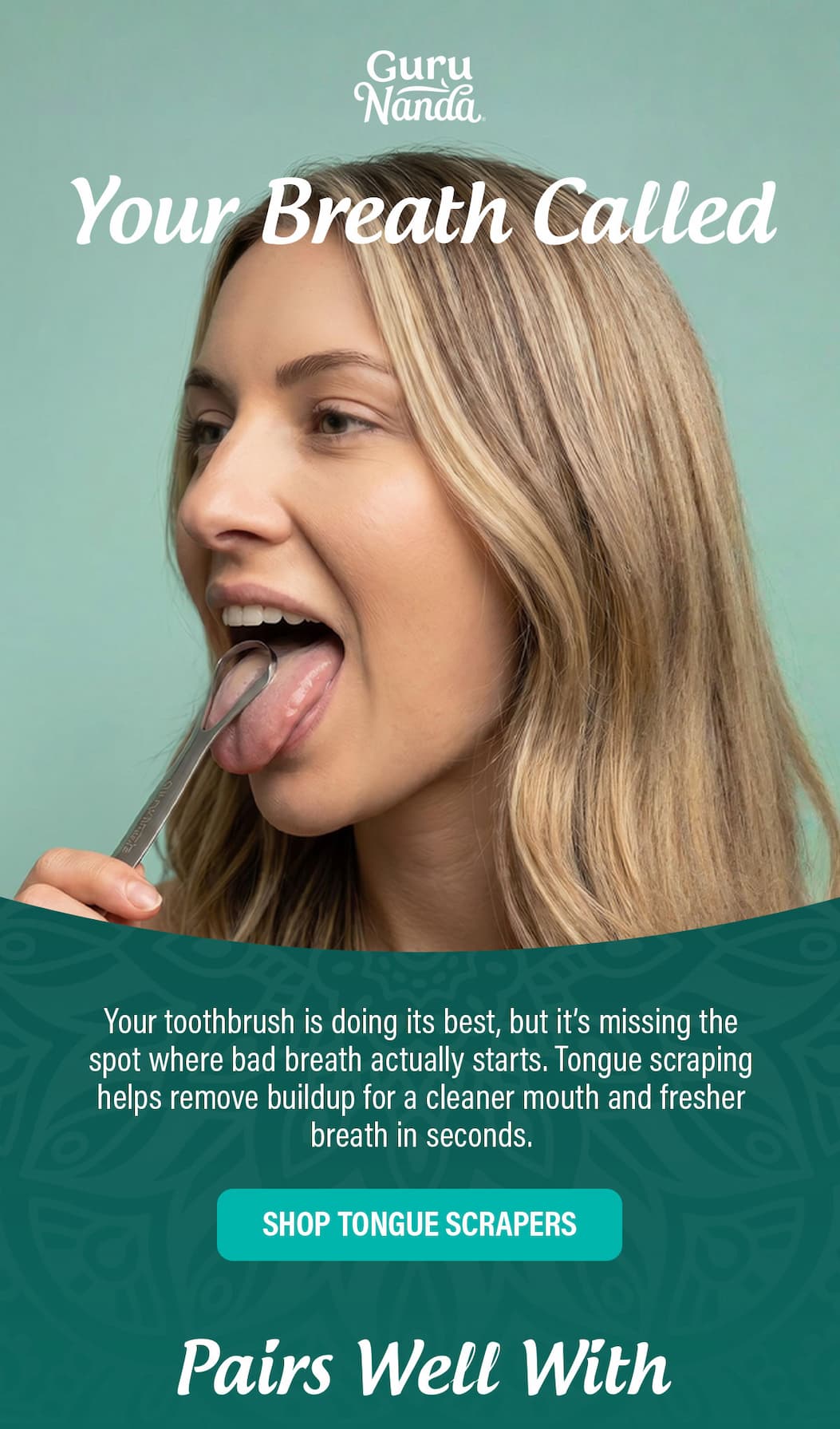 tongue scraping
