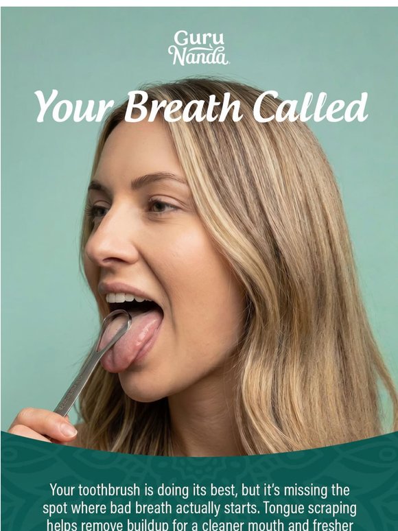 Your breath called ☎️