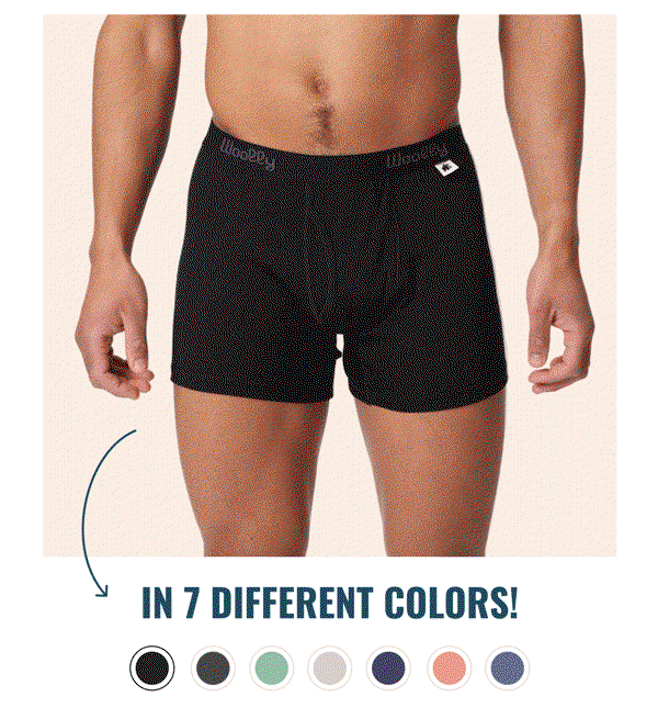 In 7 different colors!