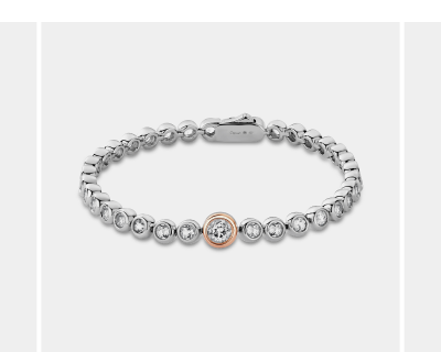Clogau® Celebration Sterling Silver Tennis Bracelet with Topaz