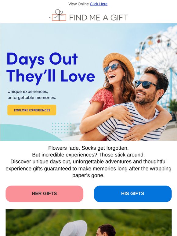 Days Out They’ll Love — From £49 ❤️