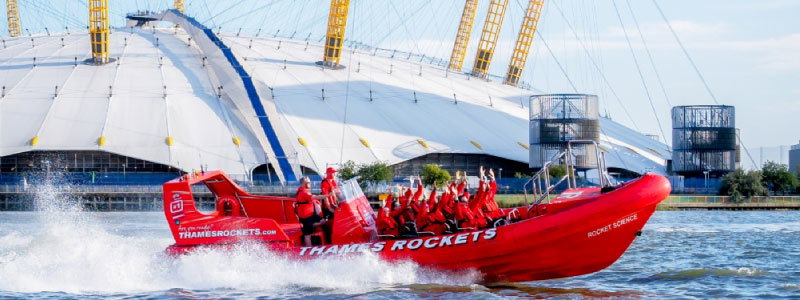 Thames Rockets Speedboat Tour of London £79