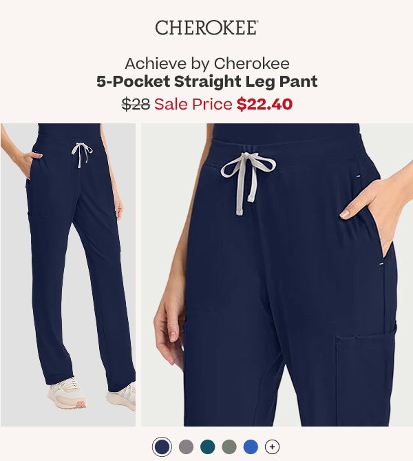 The 5-Pocket Straight Leg Pant | $22.40 | Shop Now