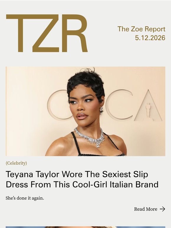 Teyana Taylor Wore The Sexiest Slip Dress From This Cool-Girl Italian Brand