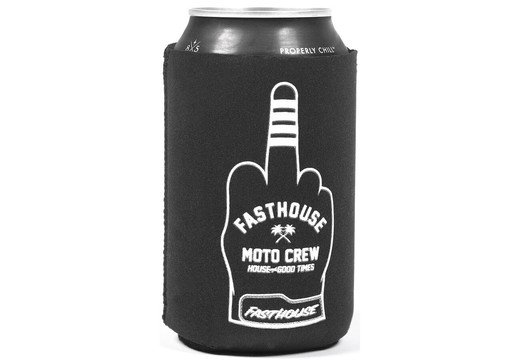 Fasthouse Number One Koozie - Black/White