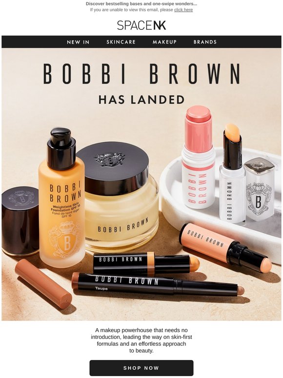 PSA: Bobbi Brown is here!