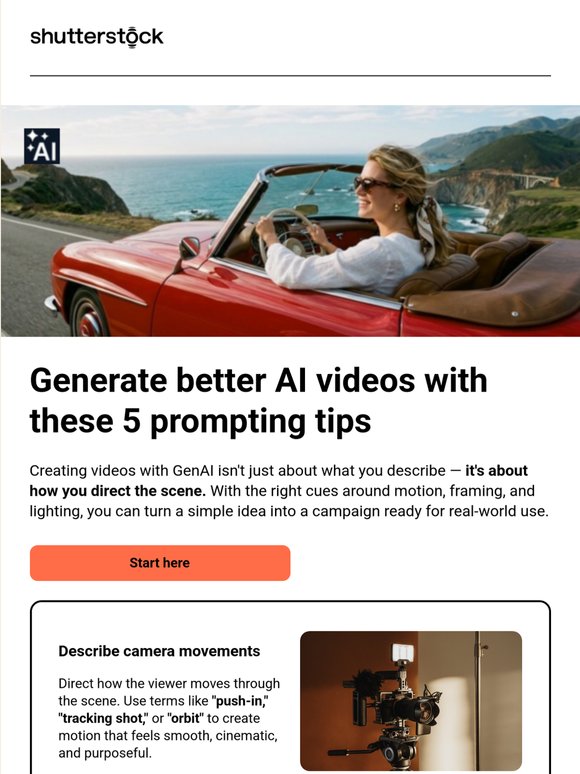 5 prompting tips for better AI videos 🎬