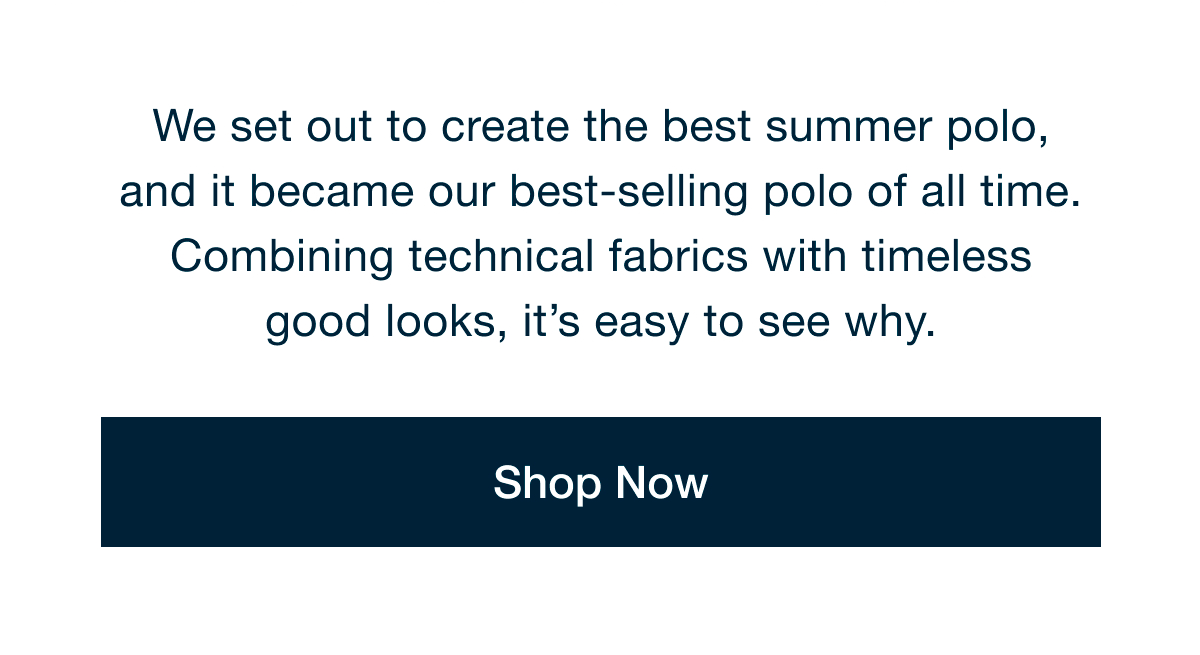 The Summer Comfort Polo | Shop Now