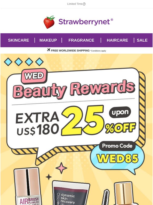 Deal Day Rewards | 25% OFF with 🤑WED85🤑