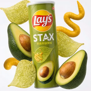 Lay's Stax Mustard Avocado