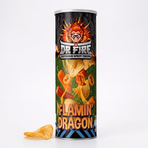 Dr. Fire Crisps Flamin Dragon