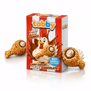 Tabby Chicken Chocolate 50g