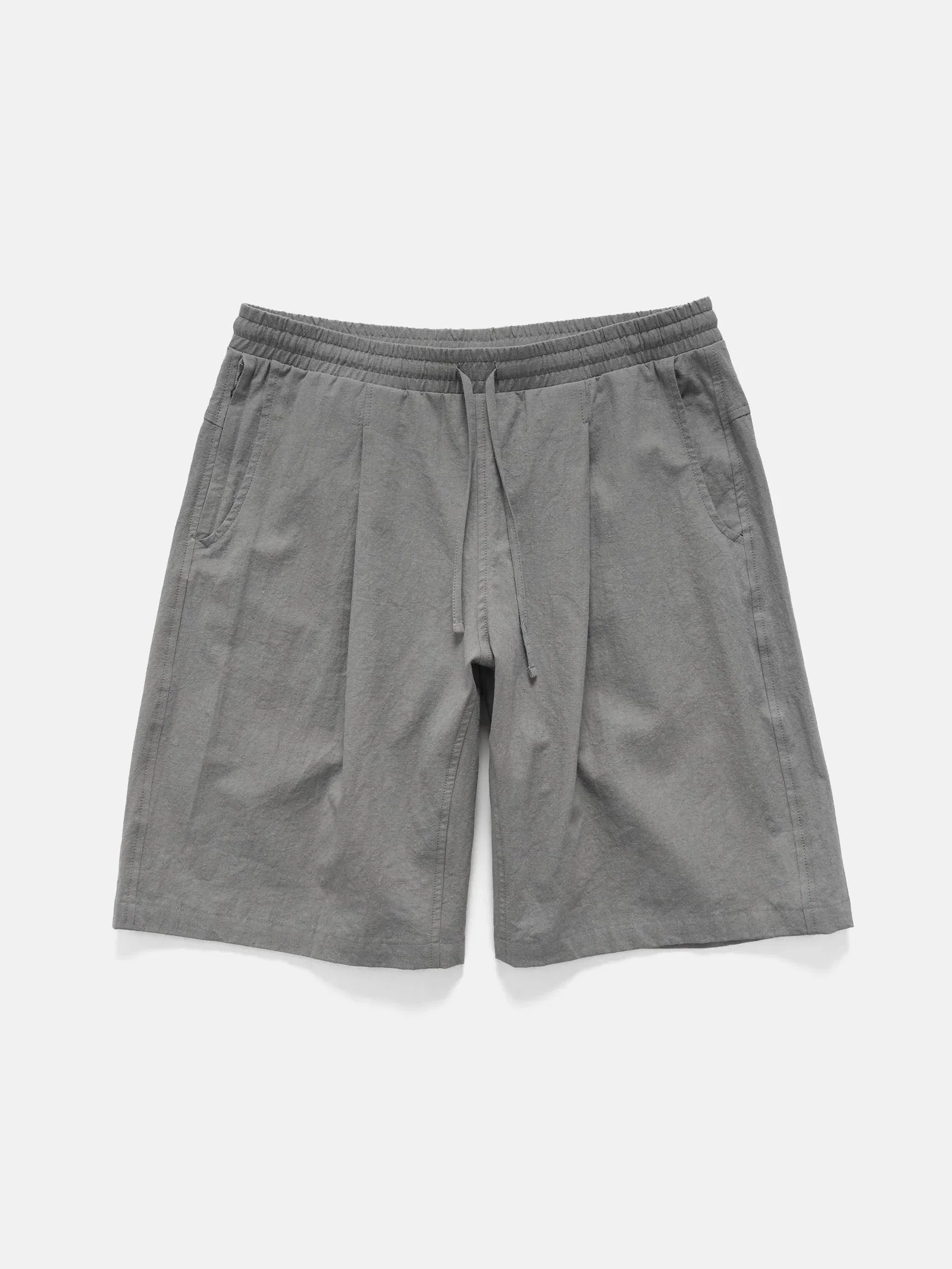 Image of Atelier Short - Vintage Linen Poplin Graphite