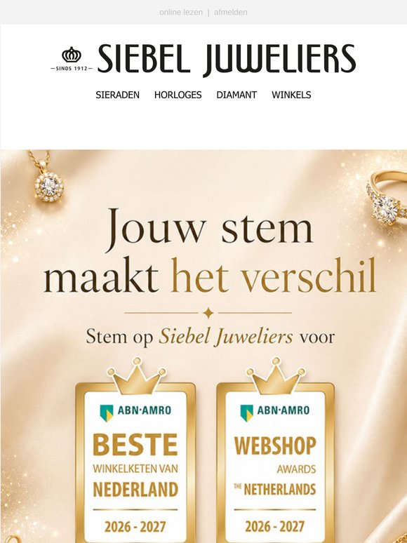 Jouw stem betekent veel voor ons 💛