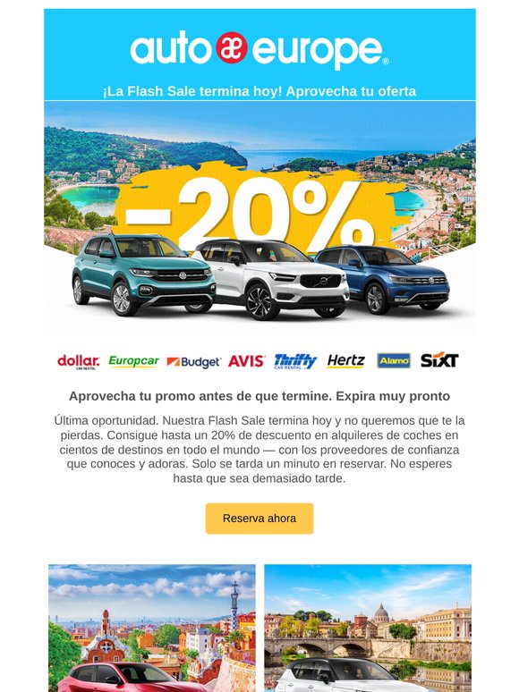 Ahora o nunca — La Flash Sale termina esta noche