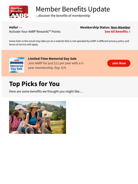 Your Member Benefits Update