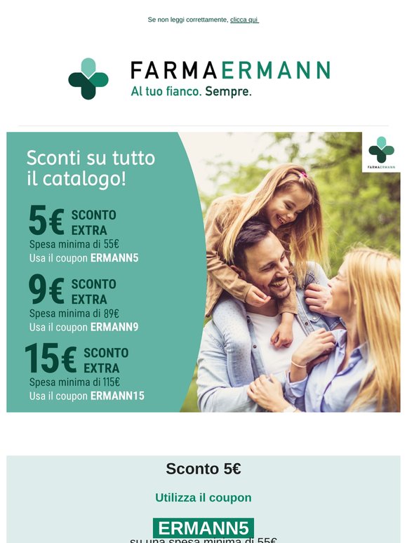Scala lo Sconto! 5€, 9€ o 15€ di sconto subito! ⛰️