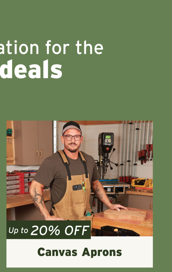 Canvas Aprons