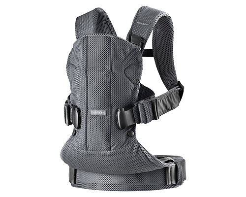 Porte-bébé One Air Anthracite Mesh 3D de BabyBjörn