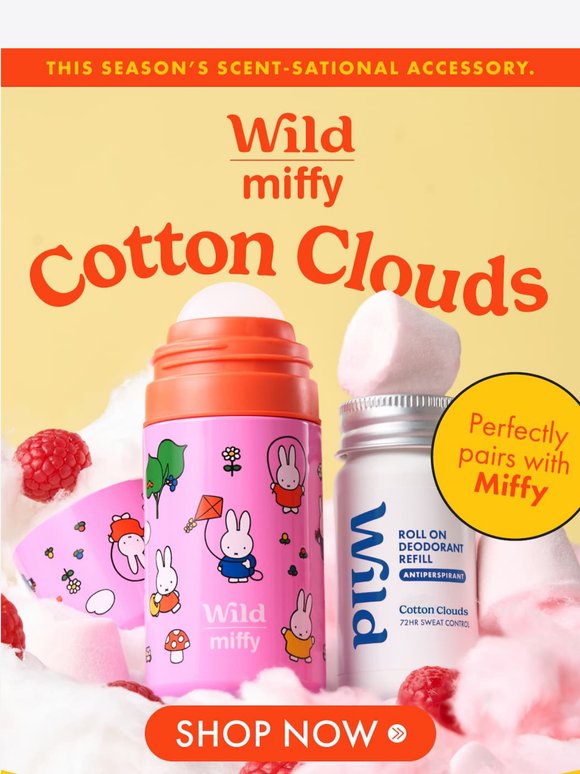 New scent alert: Cotton Clouds☁️