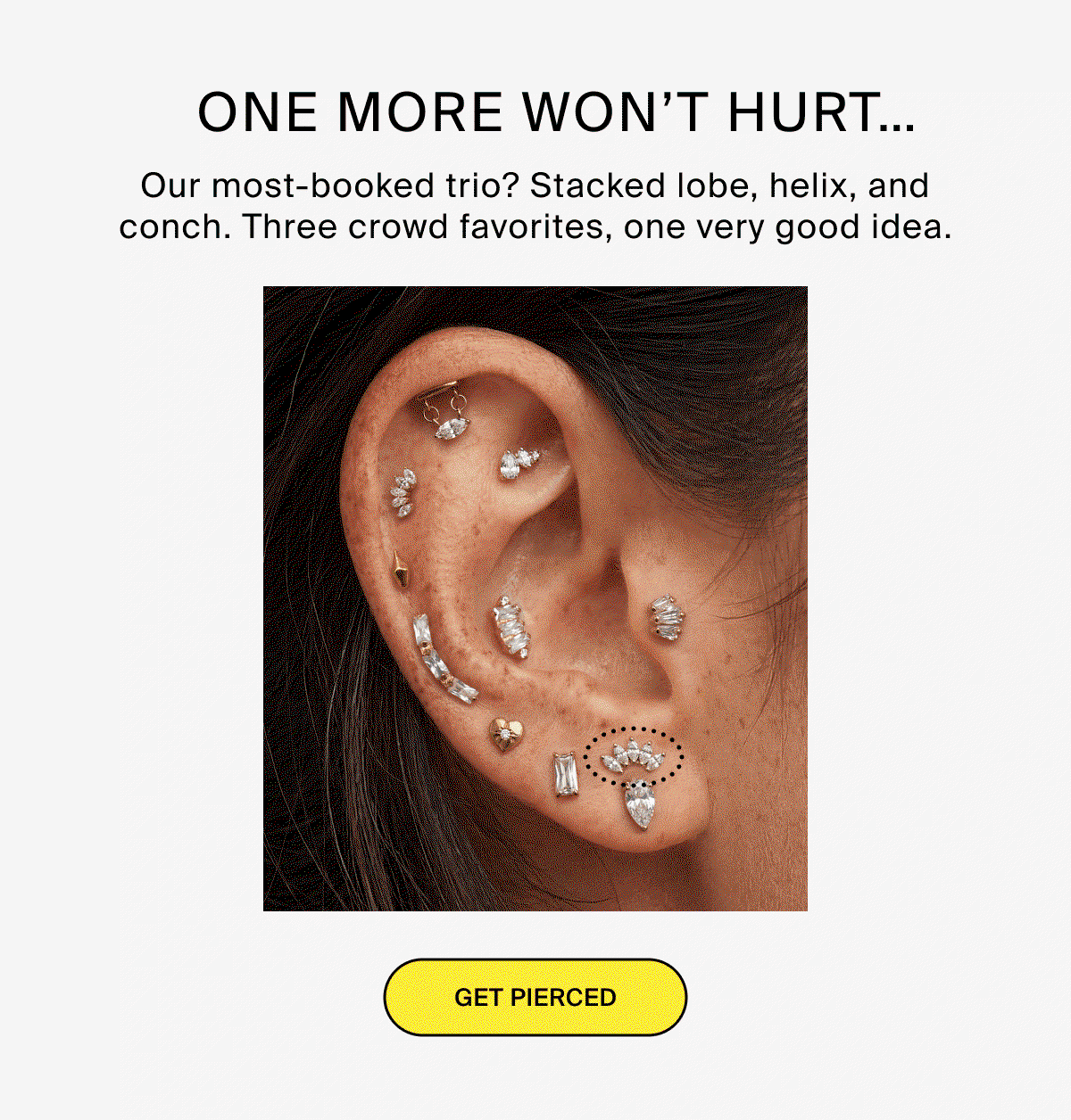 ONE MORE WON'T HURT... GET PIERCED