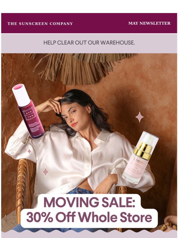 Last Call for Moving Sale