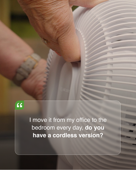 "Do you have a cordless version?"