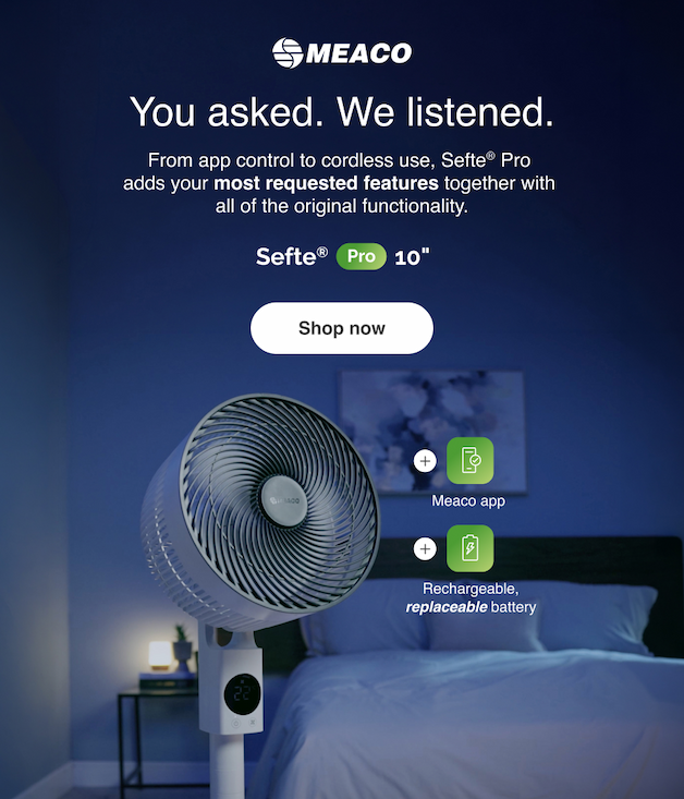 You asked. We listened.