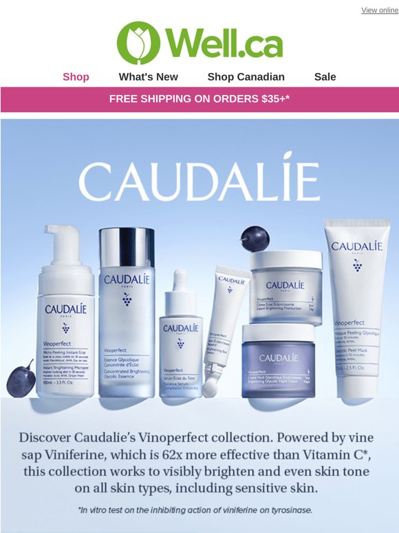 Discover Caudalie’s Vinoperfect Collection 🍇