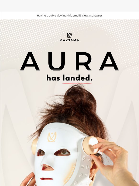 AURA has landed