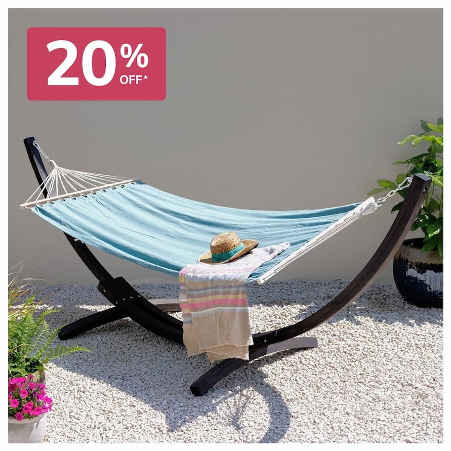 Single Hammock With Arc Stand