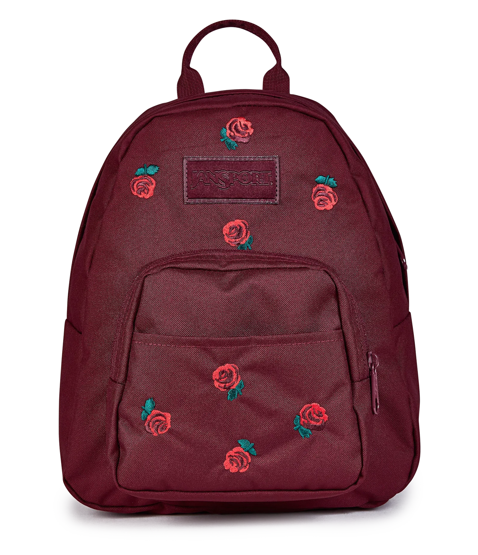 Half Pint FX Mini Backpack-Just A Rose Embroidery Cherry Lacquer