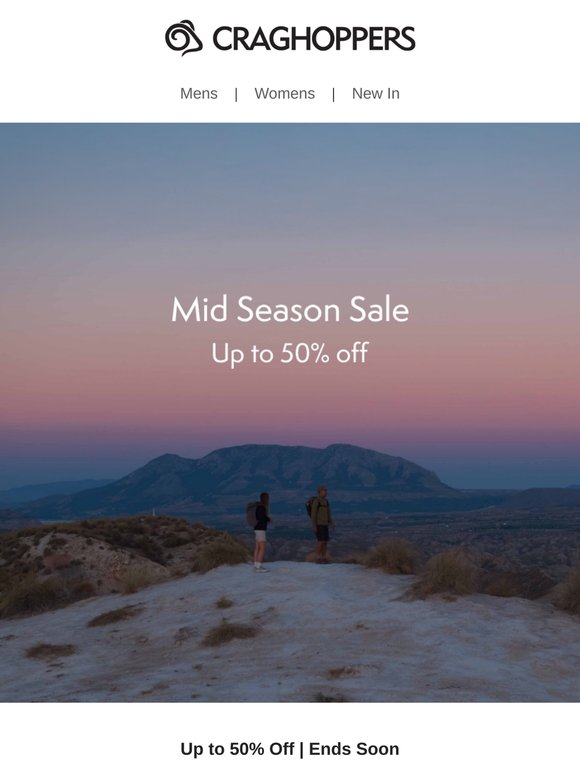 Ends Soon: Up to 50% off