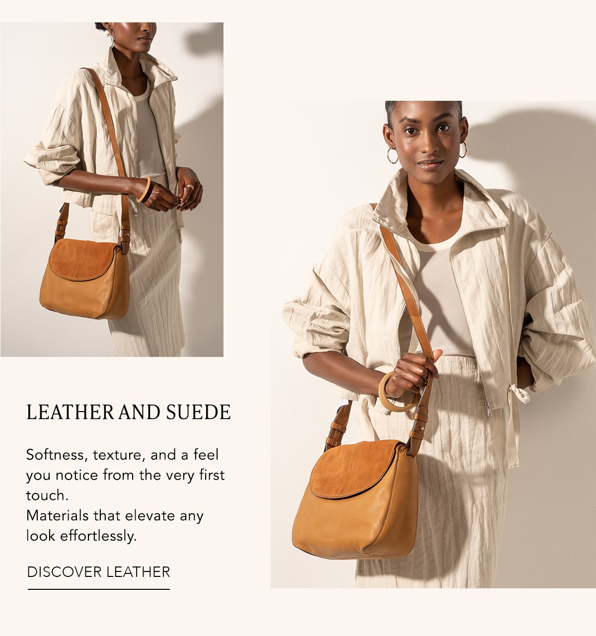 abbacino THE DETAILS THAT MAKE THE DIFFERENCE In SS26, the value isn’t only in what you see. It’s in the materials, in how they’re crafted, and in every small detail.