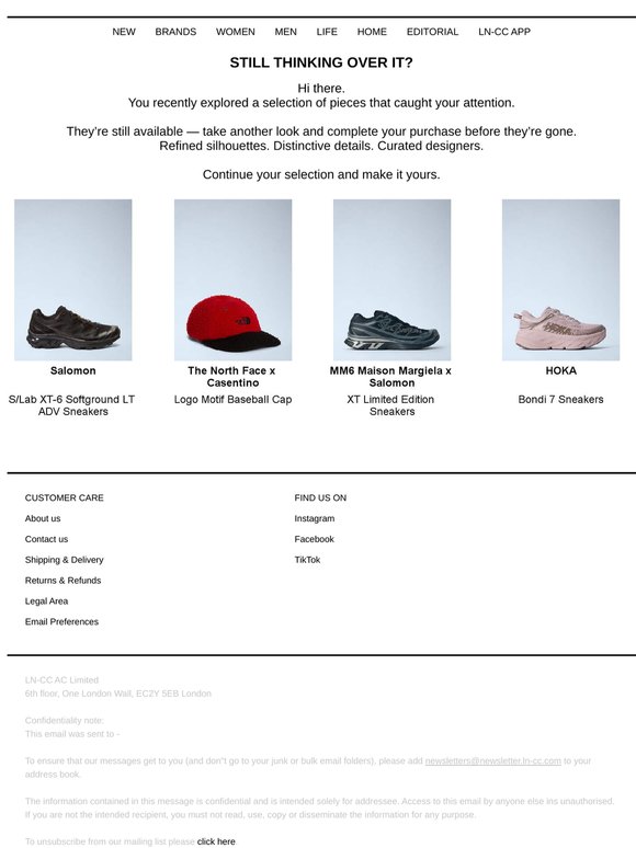 Product you're considering still await
