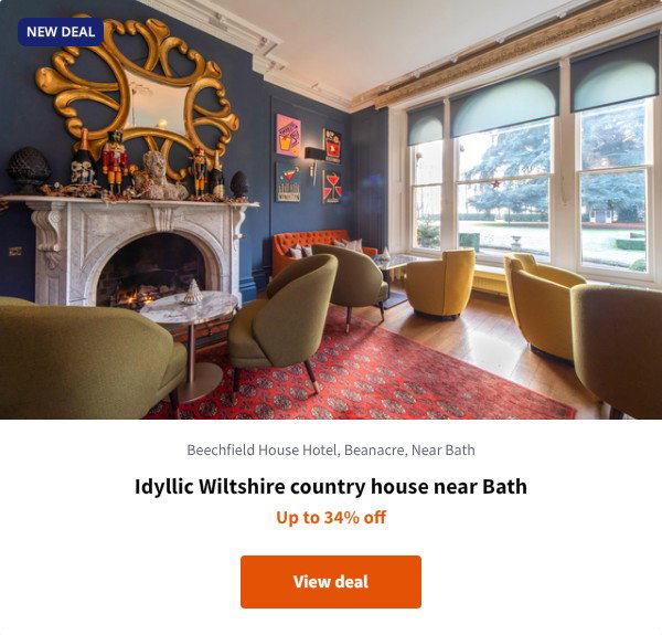 Idyllic Wiltshire country house near Bath