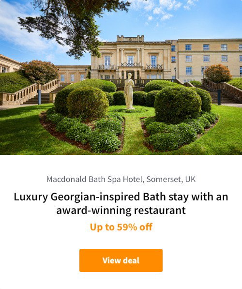 Luxury Georgian-inspired Bath stay with an award-winning restaurant
