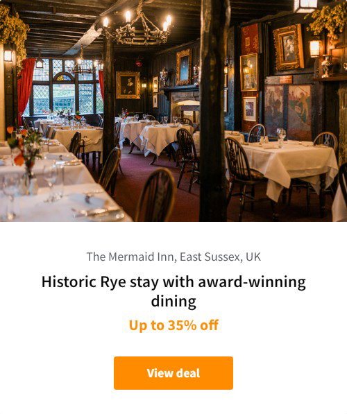 Historic Rye stay with award-winning dining