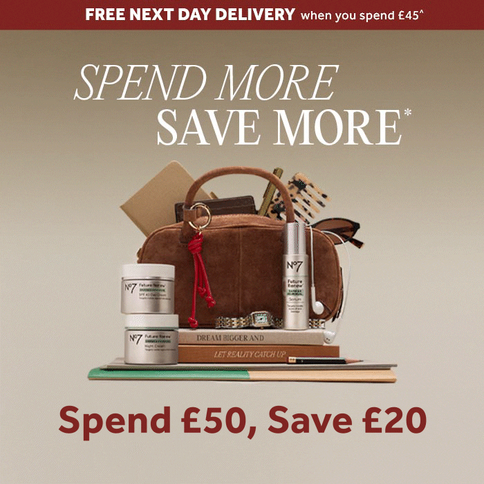 Save £20 WYS £50 Save £30 WYS £70