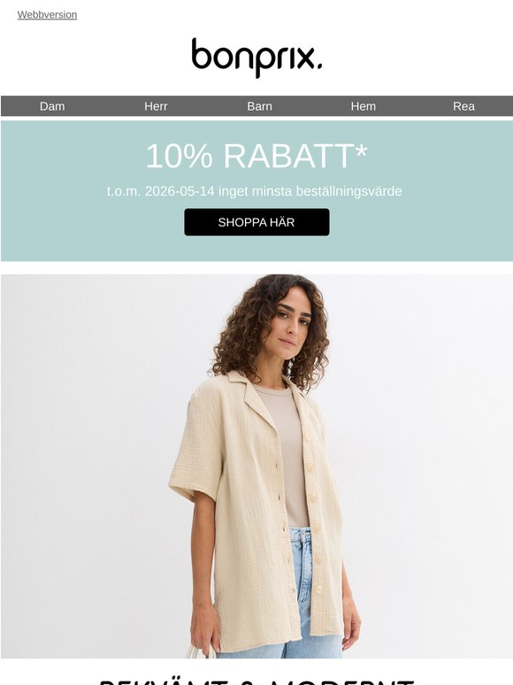 Passa på och säkra 10% rabatt