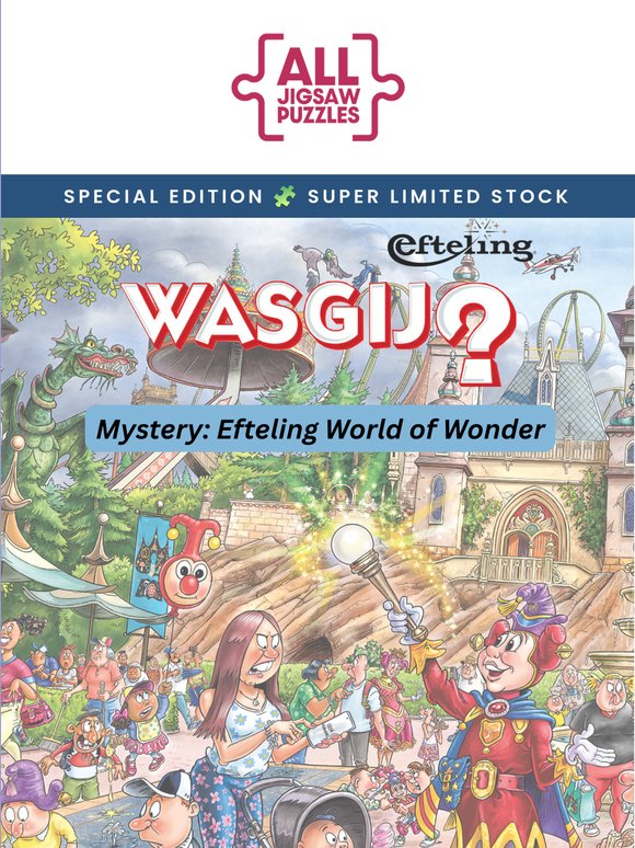 PRE-ORDER Wasgij Mystery Efteling: World of Wonder! ✨