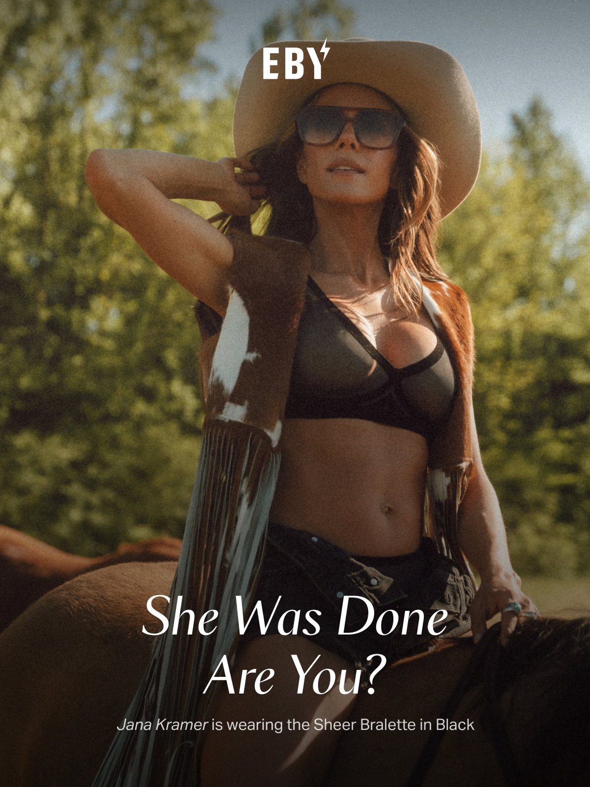She Was Done Are You?