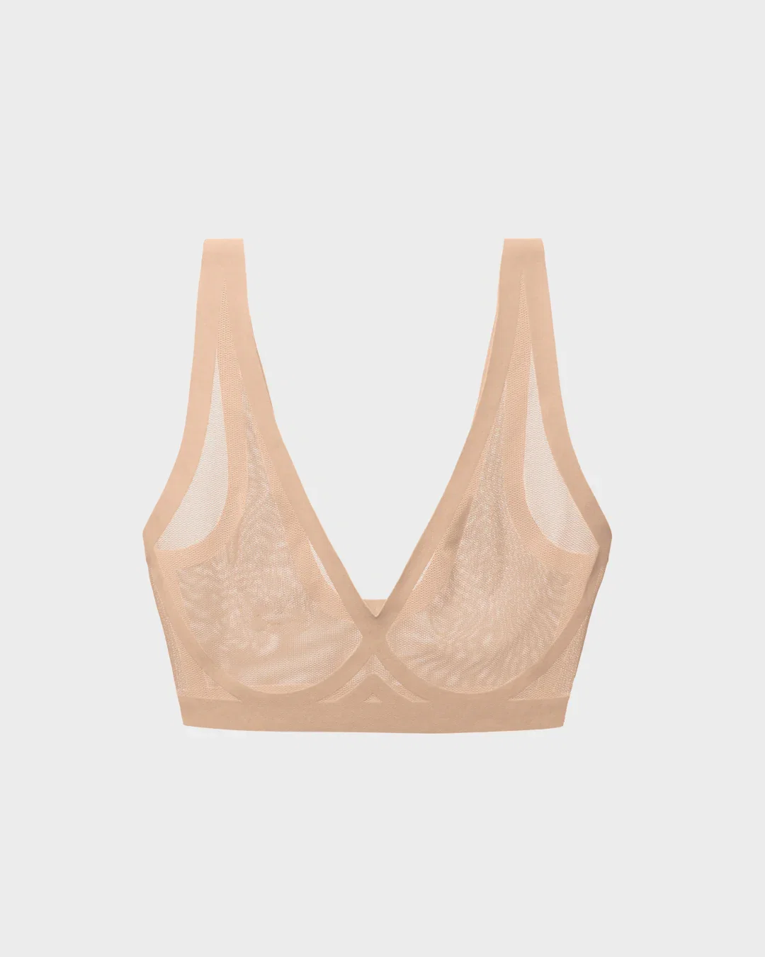 Image of Champagne Mesh Bralette