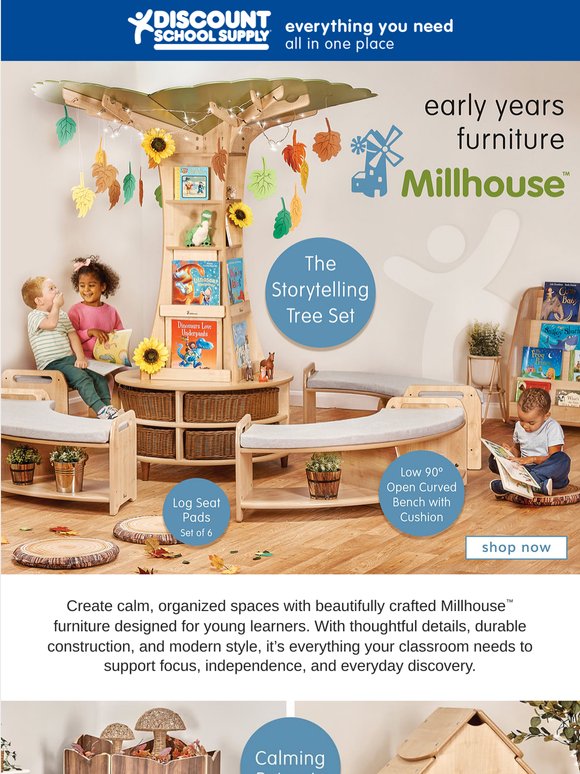 Beautiful furniture for modern classrooms